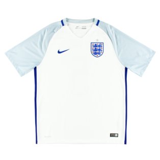England 2016-17 Home Shirt (M) (Excellent)