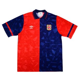 Cagliari 1990-91 Home Shirt ((Very Good) L)
