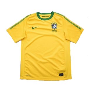 Brazil 2010-11 Home Shirt (XL) (Good)