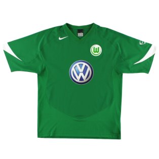 Wolfsburg 2005-06 Home Shirt ((Good) S)