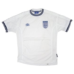 England 1999-01 Home Shirt (XL) (Very Good)
