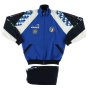 Italy 1990 Diadora Tracksuit Top and Bottoms ((Very Good) M)