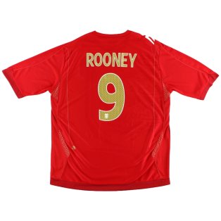 England 2006-08 Away Shirt Rooney #9 (XL) (Good)