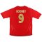 England 2006-08 Away Shirt Rooney #9 (L) (Very Good)