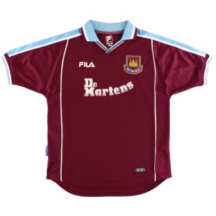 West Ham United 1999-01 Home Shirt (Very Good)