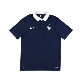 France 2014-15 Home Shirt (XL) (Excellent)