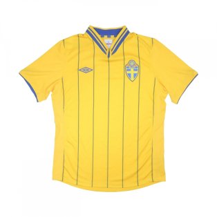 Sweden 2012-13 Home Shirt (L) (Fair)