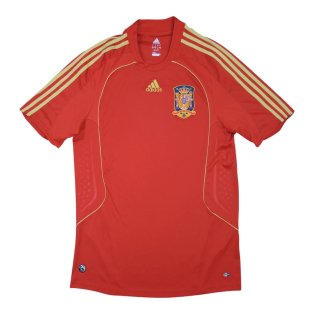 Spain 2008-2009 Home Shirt (XL) (Excellent)