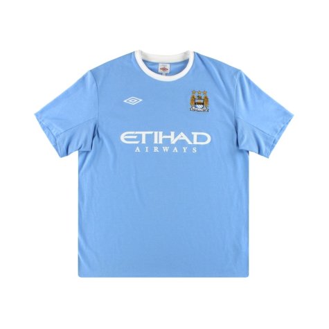 Manchester City 2009-10 Home Shirt (L) (Excellent)