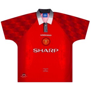 Manchester United 1996-98 Home (Youths XL) (Excellent)