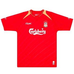 Liverpool 2005-06 Home Shirt (Reproduction) (S) (BNWT)