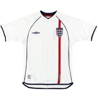 England 2001-03 Home Shirt (L) (Good)
