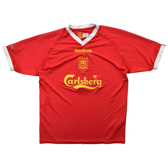 Liverpool 2001-03 European Home Shirt (M) (Excellent)