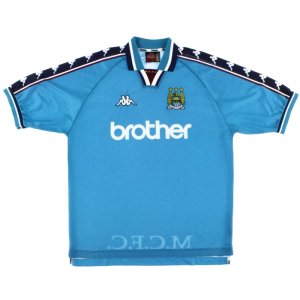 Manchester City 1997-99 Home Shirt (L) (Excellent)