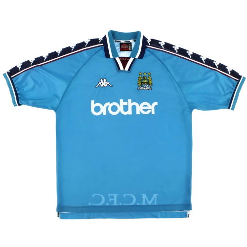 Manchester City 1997-99 Home Shirt (XL) (Excellent)