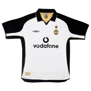Manchester United 2001-02 Reversible Away Shirt (XL) (Good)