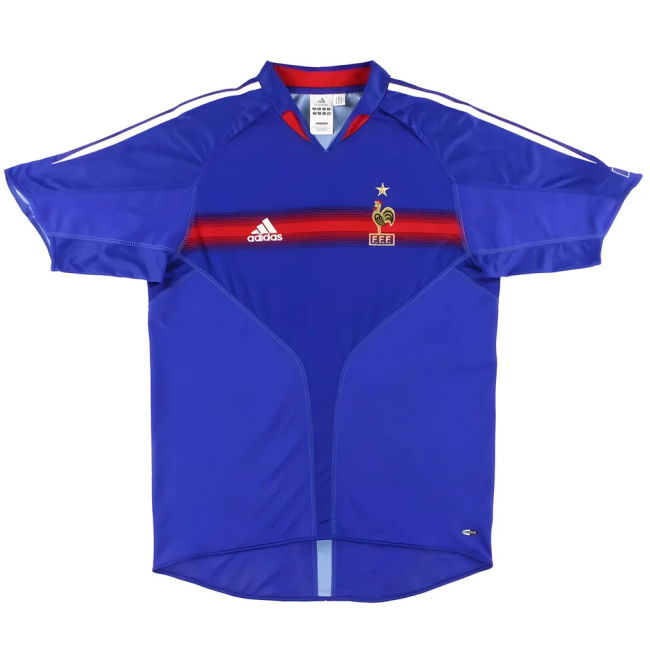 France 2004-06 Home Shirt (S) (Very Good)