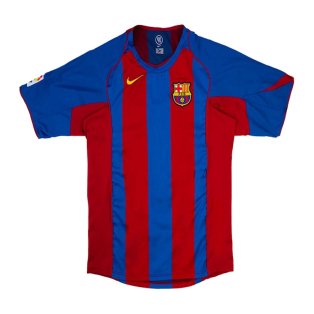 Barcelona 2004-2005 Home Shirt (L) (Excellent)