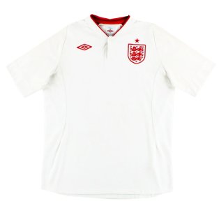 England 2012-13 Home Shirt (M) (Excellent)