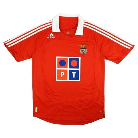 Benfica 2007-2008 Home Shirt (L) (Excellent)