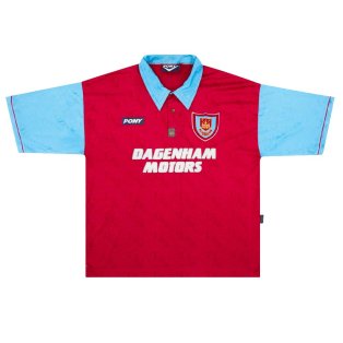 West Ham 1995-97 Home Shirt (XXL) (Mint)