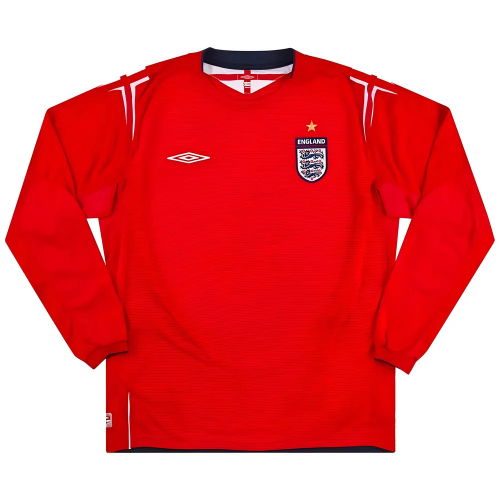 England 2004-06 Away L/S (L) (Excellent)
