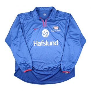 Valerenga 2002 Cup Fnial Home Long Sleeved Shirt ((Excellent) XL)