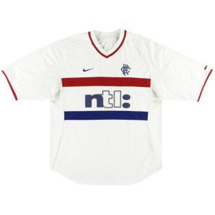 Rangers 2000-01 Away Shirt (XL Boys) (Good)