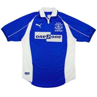 Everton 2000-01 Home Shirt (S) (Excellent)