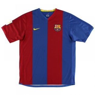 Barcelona 2006-07 Home Shirt (Sponsorless) (XL.Boys) (Excellent)