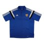 Valencia 2010s Adidas Football Polo Shirt (XL) (Mint)