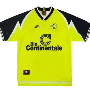 Borussia Dortmund 1995-96 Home Shirt (XL) (Excellent)