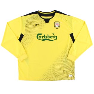 Liverpool 2004-05 Long Sleeve Away Shirt (M) (Fair)