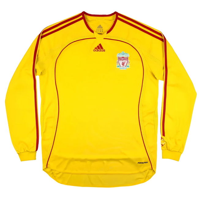 Liverpool 2006-2007 Away Long Sleeve Shirt (L) (Very Good)