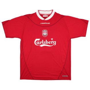Liverpool 2002-04 Home Shirt (M) (Good)