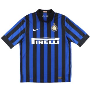 Inter Milan 2011-12 Home Shirt (XL) (Excellent)