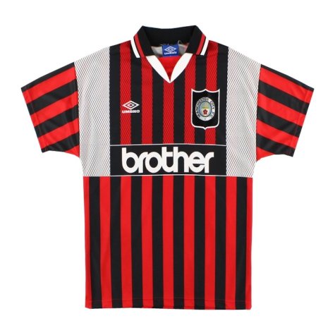 man City 1994-1996 Away Shirt (XL) (Excellent)