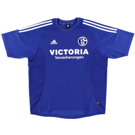 Schalke 2002-04 Home Shirt (L) (Very Good)