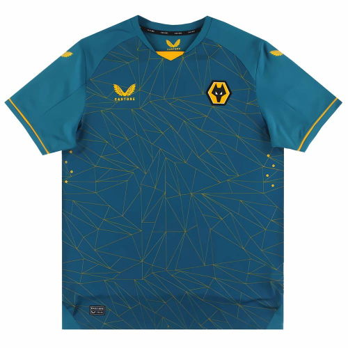Wolves 2022-23 Pro Away Shirt (Sponsorless) (XXL) (Mint)