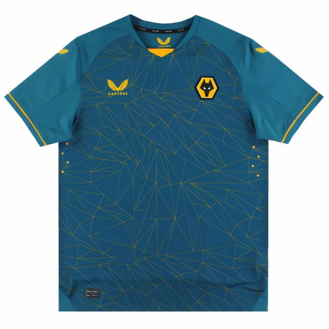 Wolves 2022-23 Pro Away Shirt (Sponsorless) (XXL) (Mint)