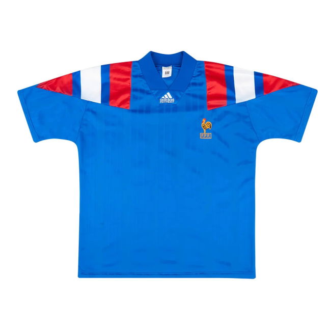 France 1992-94 Home Shirt (S) (Excellent)