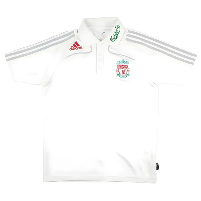 Liverpool 2008-09 Adidas Polo Shirt (S) (Very Good)