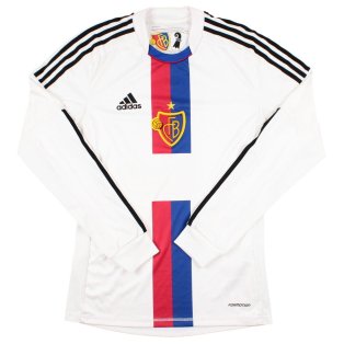 Basel 2012-14 Long Sleeve Away Shirt (Player Version) (S) (Very Good)