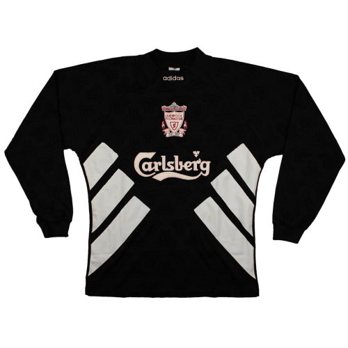 Liverpool 1994-96 Long Sleeve Goalkeeper Home Shirt (M) (Excellent)  Liverpool 1994-96 Long Sleeve Goalkeeper Home Shirt (M) (Excellent)