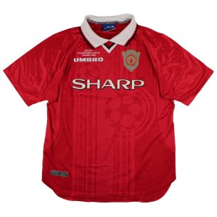 Manchester United 1999-00 European Home Shirt (L) (Excellent)