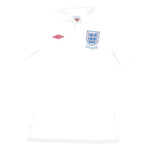England 2009-10 Home Shirt (With South Africa Badge Detail) (XL) (Mint)