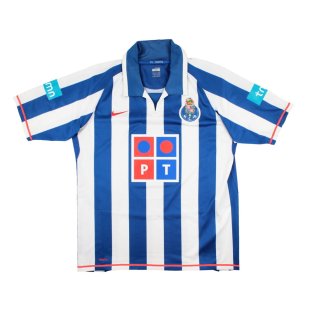 Porto 2007-08 Home Shirt (L) (Very Good)