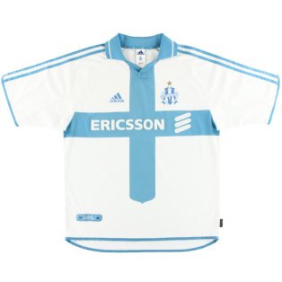 Marseille 2000-01 Home Shirt (XL) (Very Good)