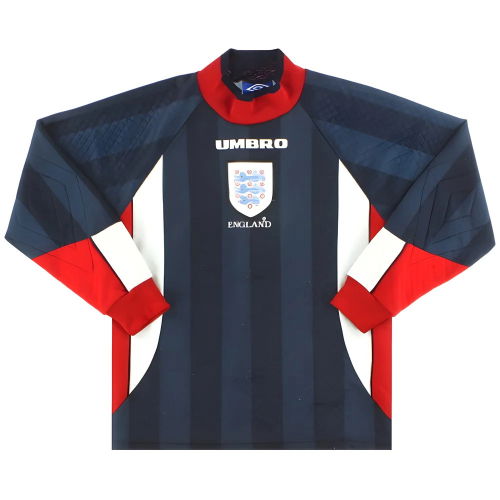 England 1997-98 Away Goalkeeper Shirt (M) (Excellent)  England 1997-98 Away Goalkeeper Shirt (M) (Excellent)