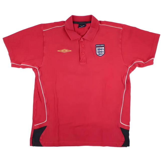England 2005-06 Umbro Polo Shirt (L) (Very Good)